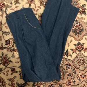 Say What? High Rise Dark Blue Jeans